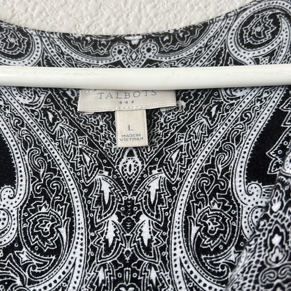 Black & White Talbots Maxi Dress - Picture 3 of 7